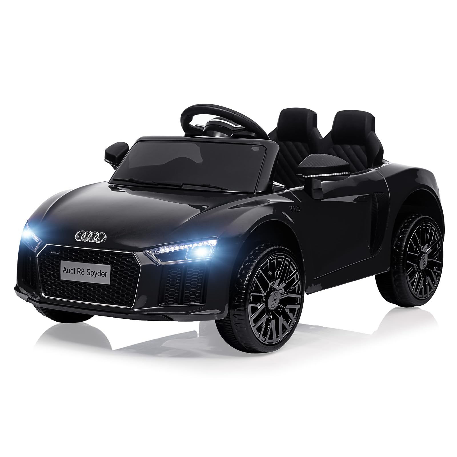 Audi_Kids_Ride_On_Car_12V_Remote_Control_MP3_Bluetooth_LED_Lights.jpg Audi Kinder Elektrische Auto 12V – Afstandsbediening, MP3, Bluetooth & LED Verlichting - Image 1