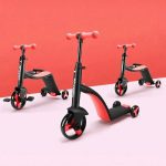 Kinderscooter 3-in-1 – Loopfiets, Evenwichtsfiets & Step (Leeftijd 2–6) - Image 9