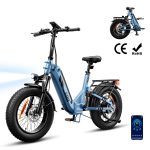 EB8 20" Fat Tire Folding Electric Bike with Torque Sensor - Image 2