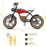 HIDOES B10 Elektrische Fiets met Brede Banden - Image 4