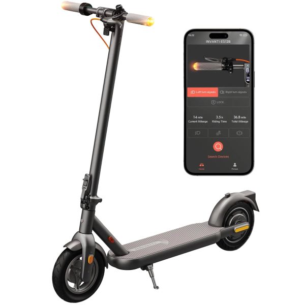 INVANTI V22PRO Elektrische Step – 20MPH, App-bediening, Richtingaanwijzers