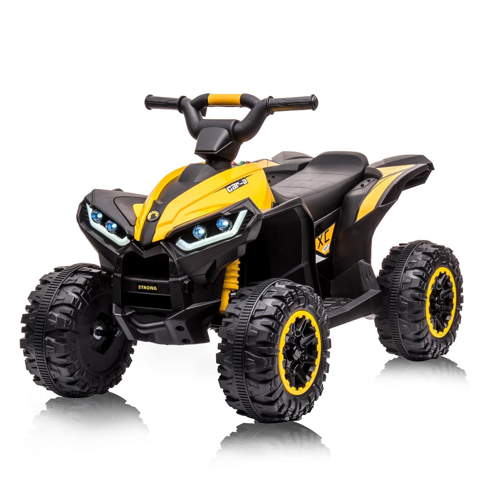 Kinderen 12V Elektrische ATV 4-Wieler – Afstandsbediening, LED-verlichting, Muziek - Image 2