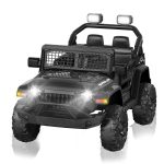 Kinderen 12V Rijdende Truck – Afstandsbediening, Vering, Verlichting & Muziek