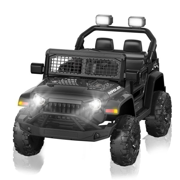 Kinderen 12V Rijdende Truck – Afstandsbediening, Vering, Verlichting & Muziek