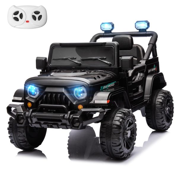 Miniatuurmotoren 12V Kinder Elektrische Truck – Afstandsbediening, Bluetooth & LED-verlichting