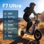 iScooter F7Ultra 1500W All-Terrain Electric Scooter with 38.5 N · m Max Torque Point - Image 5