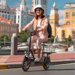 iScooter i12 500W Electric Scooter with Seat & Basket - Image 13