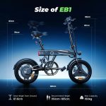 ISCOOTER EB1 Opvouwbare Elektrische Fiets - Image 15